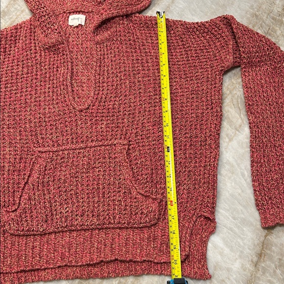 Aritzia Wilfred Free Women’s Chunky Hooded Knit Sweater| XS | 100% Cotton - Picture 5 of 7